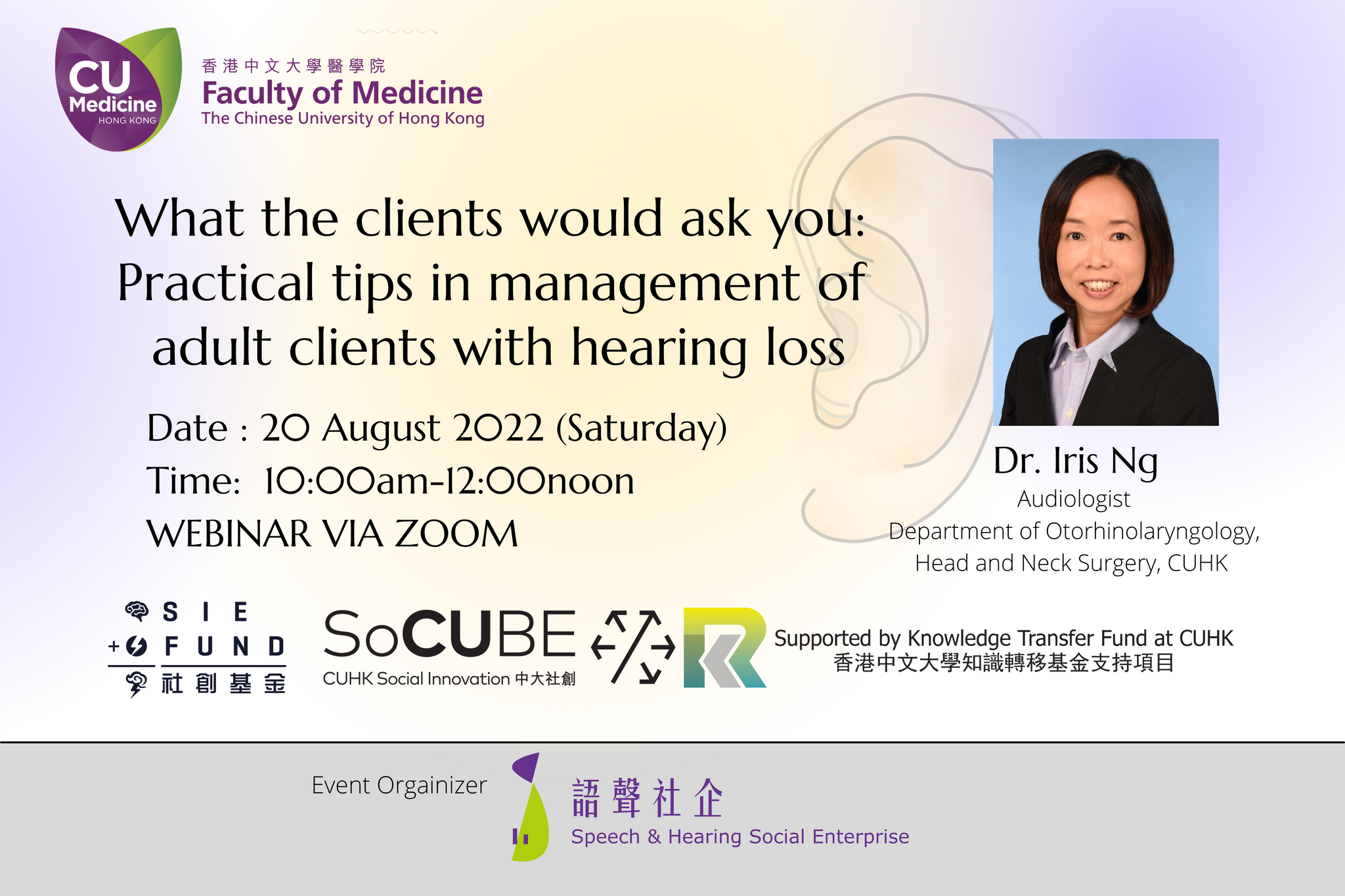 What the clients would ask you: Practical tips in management of adult – 語聲社企